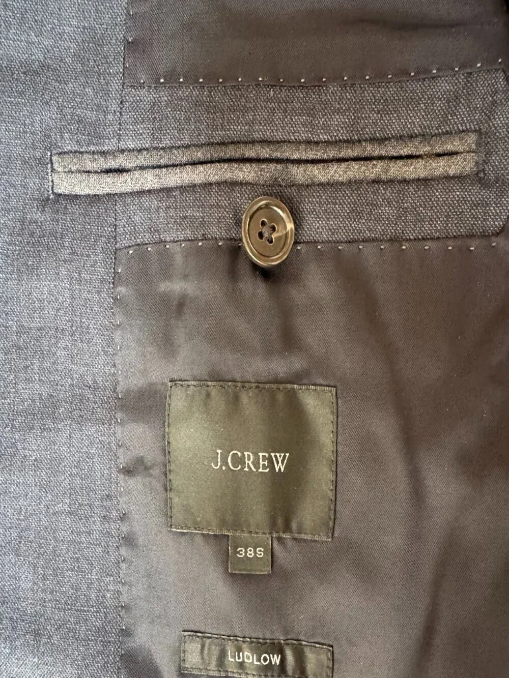 J. Crew Ludlow Slim Suit (Jacket and Pants)